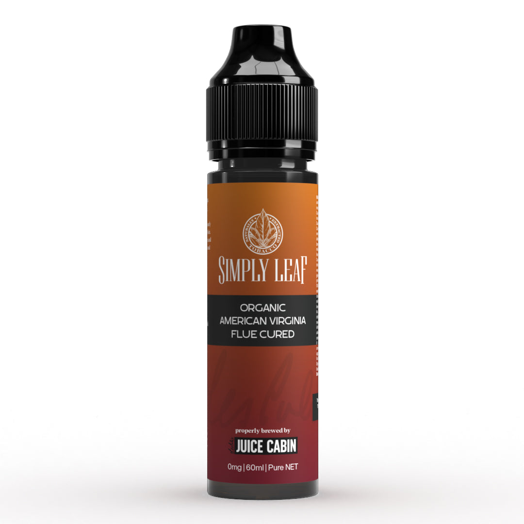 Organic American Virginia Flue Cured - 60ml NET Short Fill