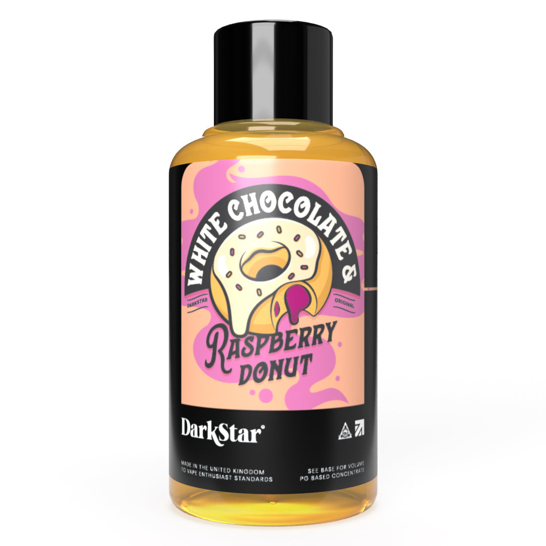 White Chocolate & Raspberry Donut - One Shot – Juice Cabin